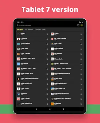Radio Morocco android App screenshot 1